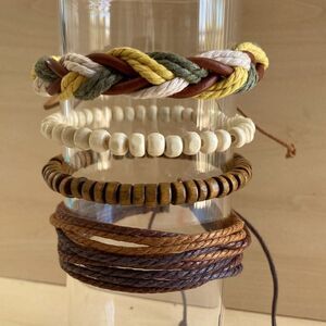 4-Piece Twine Bracelet Set